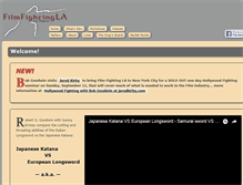 Tablet Screenshot of filmfightingla.com